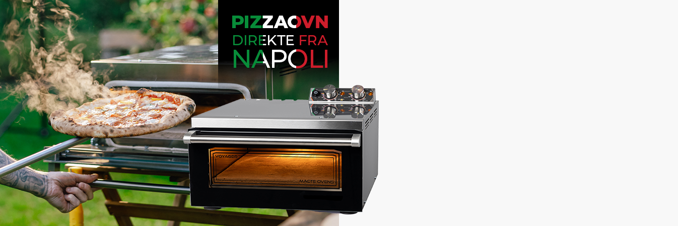 Kender du de popul&aelig;re<br>pizzaovne fra Macte?