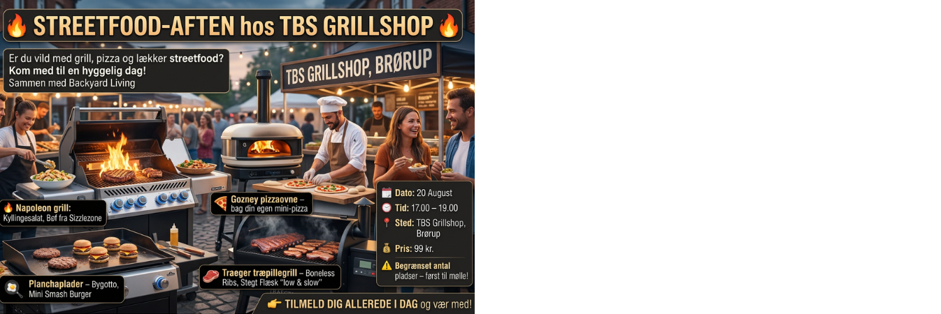 STREETFOOD-AFTEN<BR>HOS TBSGRILLSHOP 