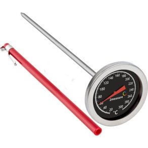 Termometer Analog 20-300 gr. til Grill og rgeovne