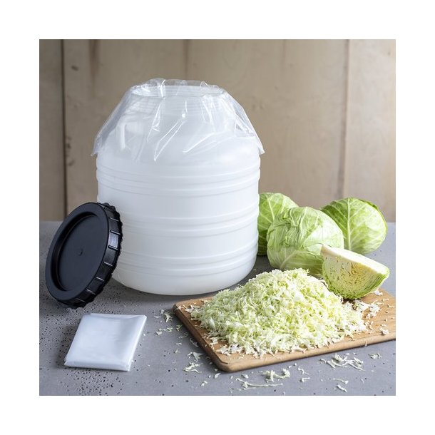 Plastikposer 55 x 80 cm til 30 ltr Plast tnder pakke med 5 stk. 