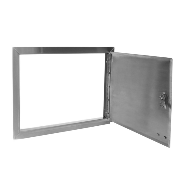 SS 304 Lining Pantry for Horiz. Access Door + Mid Shelf for 89970