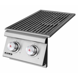 Bull BBQ Dobbelt Sideblus, slide in model