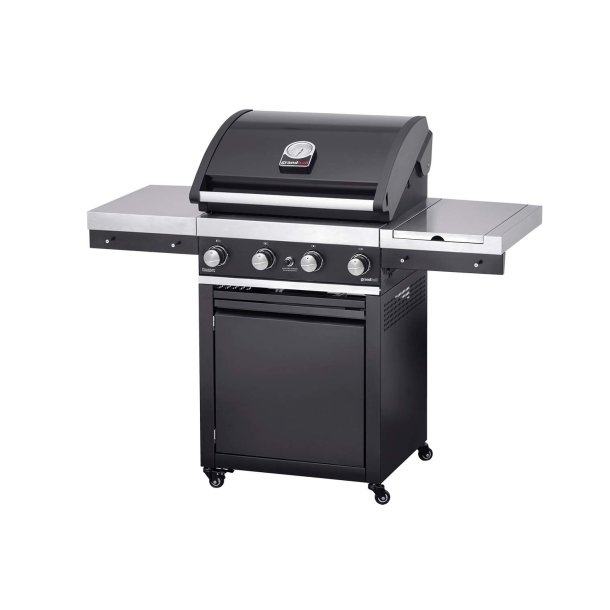 Grandhall Premium G4–4 Brænders Gasgrill med Sidebrænder