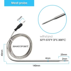 INKBIRD BBQ Termometer Trådløs m/2 Prober