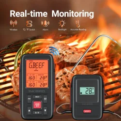 INKBIRD BBQ Termometer Trådløs m/2 Prober