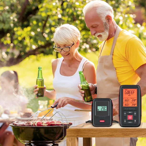 INKBIRD BBQ Termometer Trådløs m/2 Prober