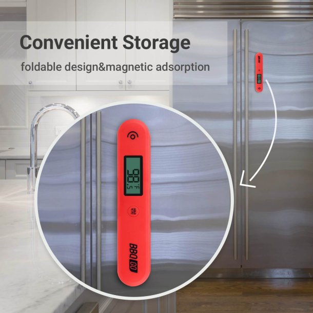 InkBird BBQ GO Stegetermometer Foldbar