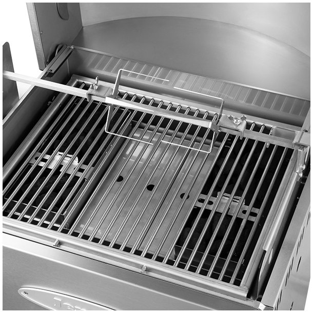 Rotisserie (Rustfri Stål) Inkl. batterimotor