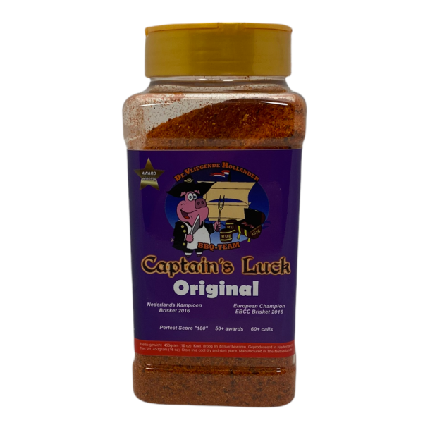 Grill Krydderi: Captain's Luck All Purpose BBQ Rub ( 453 Gr.)