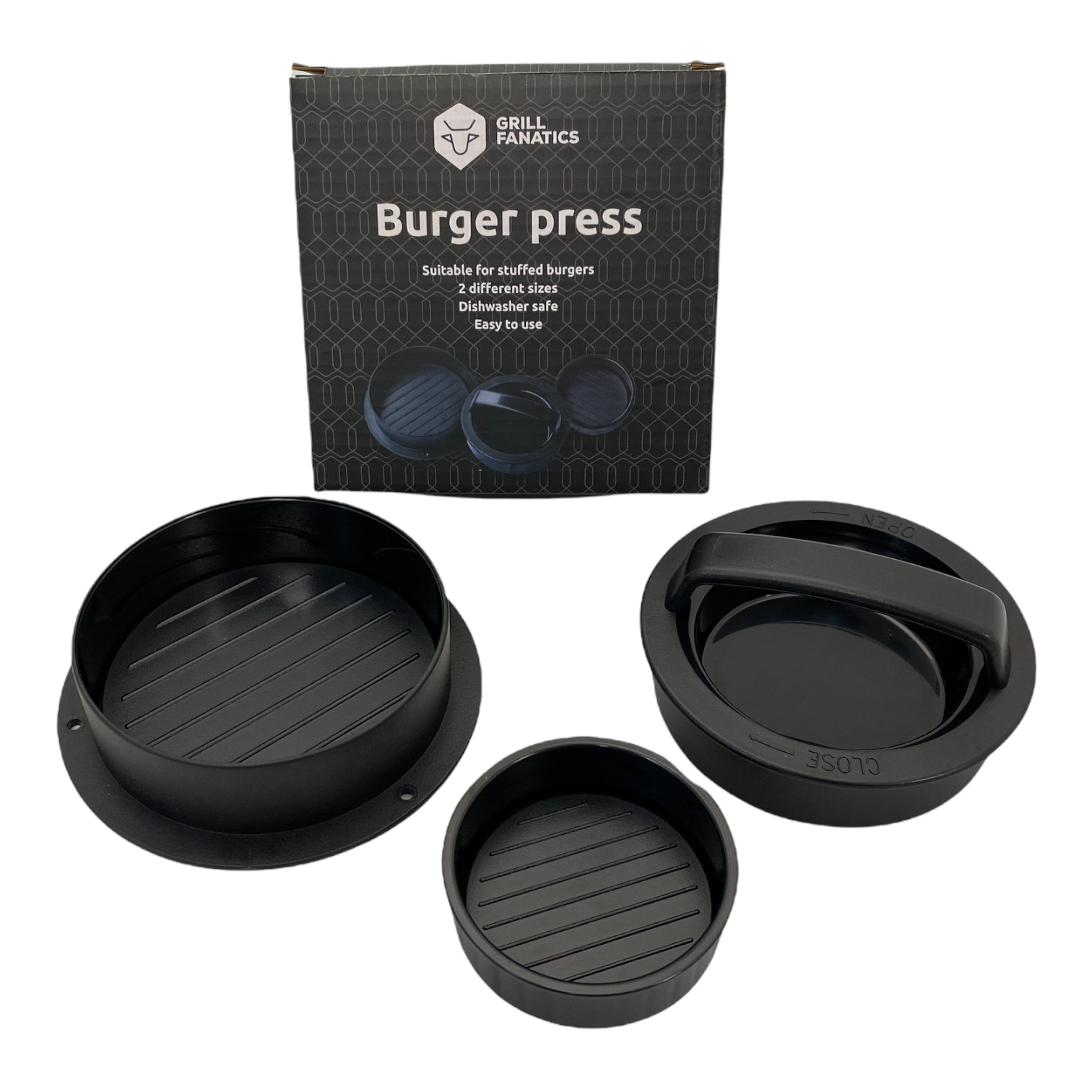 Burger Presser 3 i - Tilbud - TBS Grillshop
