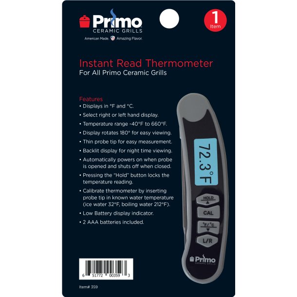 Primo Instant Read Thermometer
