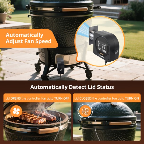 INKBIRD ISC-028-BW � Intelligent Temperaturstyring med WiFi 5G &amp; Bluetooth