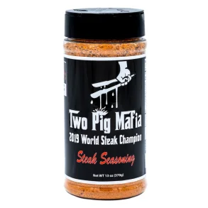2 Pig Mafia Steak Seasoning � Verdensklasse Steak Seasoning skabt af verdensmesteren 370 Gr.
