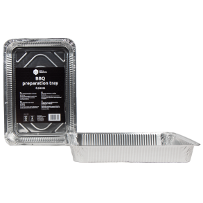 Aluminiums Bakke 6 Stk. 31 x�21 x 4,5 cm