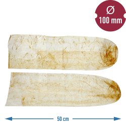 Tørrede Svinetarme Størrelse Ø100mm,50 cm pakke med 2 stk.