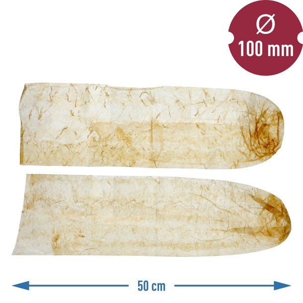 Tørrede Svinetarme Størrelse Ø100mm,50 cm pakke med 2 stk.