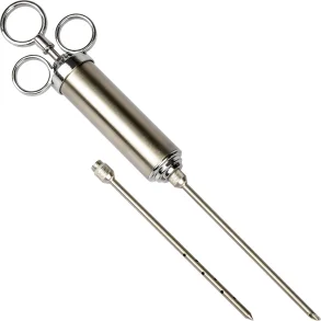 Premium Marinadespr�jte i Rustfrit St�l � 60 ml inkl. 2 specialn�le