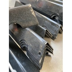 Flavorizer Bars (2 SORT. MED SKADER I EMALJERING) passer til Genesis II/LX 400 Serie - 2017 og frem