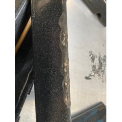 Flavorizer Bars (2 SORT. MED SKADER I EMALJERING) passer til Genesis II/LX 400 Serie - 2017 og frem