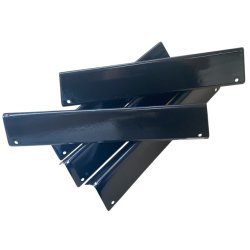 Flavorizer Bars (2 SORT. MED SKADER I EMALJERING)  passer til Spirit 300-serien. 2013 og frem