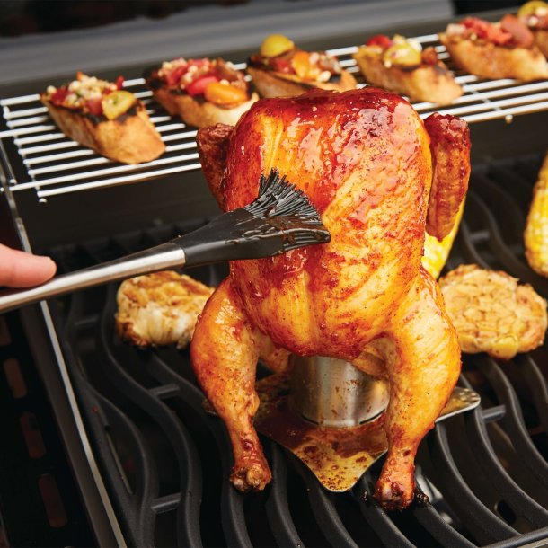 Napoleon Kyllingeholder i Rustfrit St�l � Hemmeligheden bag den perfekte grillkylling