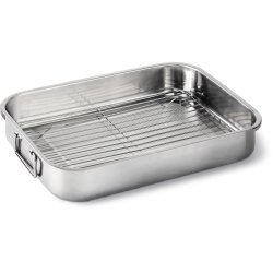 Napoleon Bradepande i Rustfrit St�l med Vendbar Rist � Den ultimative makker til den store steg