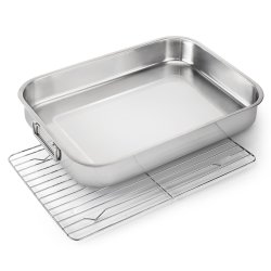 Napoleon Bradepande i Rustfrit St�l med Vendbar Rist � Den ultimative makker til den store steg