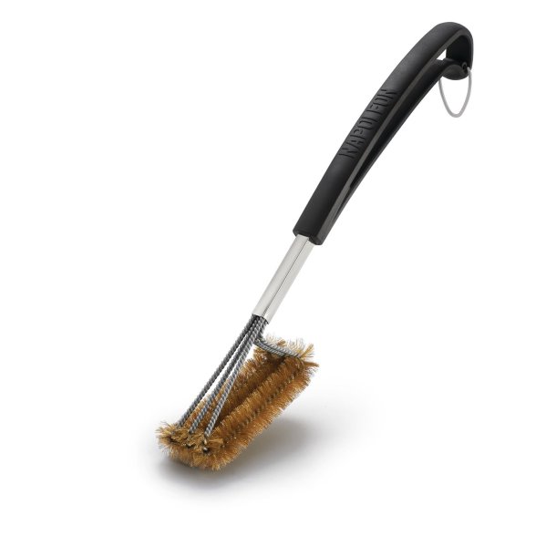 Napoleon Triple Grillb�rste m. Messingb�rsteh�r