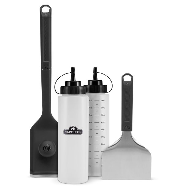 Napoleon Plancha Reng�ringss�t (4 dele) � Hold din stegeplade i topform
