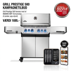 Napoleon Prestige� 500 Gasgrill � Imponerende canadisk ingeni�rkunst til udek�kkenet