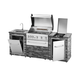 Stone Island med Grandhall Elite G5 Gasgrill 