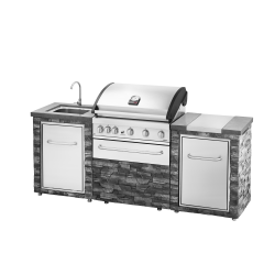 Stone Island med Grandhall Elite G5 Gasgrill 