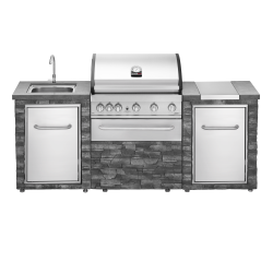 Stone Island med Grandhall Elite G5 Gasgrill 