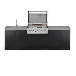 GrandPro Udekøkken Kpl. med Elite G5 Grill og Vask med Hane
