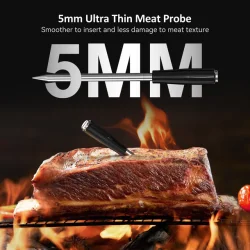 Bluetooth Stegetermometer INT-21-B  Perfekt til Pręcis Madlavning