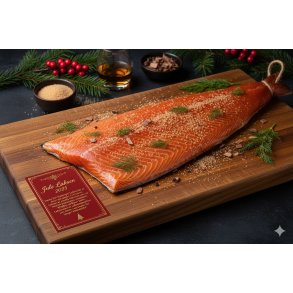 Jule Laksen 2025 -Koldrget Lakseside Vgt mellem 1200 til 1400 Gram 