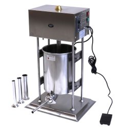 Lodret elektrisk pølsestopper 10 ltr.