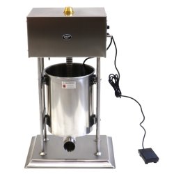 Lodret elektrisk pølsestopper 10 ltr.