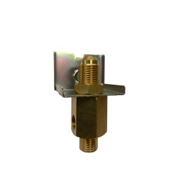 Forskruning (Bulkhead) til gasslange Weber Spirit II E-320 m/Sideblus 1/4"