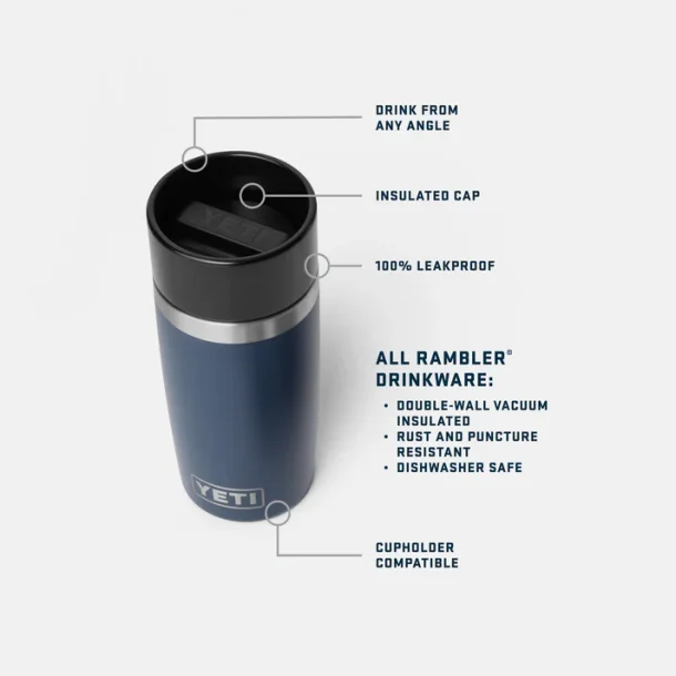 YETI Rambler� 12 oz (355 ml) Travel Bottle m. Commuter Cap