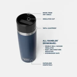 YETI Rambler� 16 oz (473 ml) Travel Bottle m. Commuter Cap