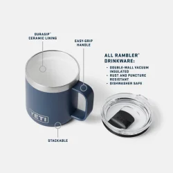 YETI Rambler� 10 oz (295 ml) Stabelbart Krus m. DuraSip� Keramisk Bel�gning
