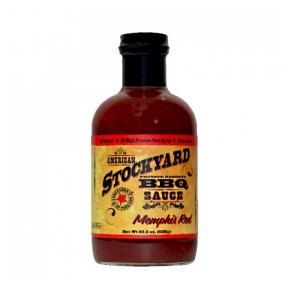 American Stockyard Memphis Red BBQ sauce 350ml