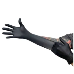 Engangshandsker Nitril (sorte) str. XL Pk. 100 stk.