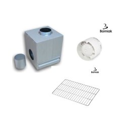 Borniak INOX/RUSTFRI WiFi BBDSW-150 Røgeovn PAKKE TILBUD
