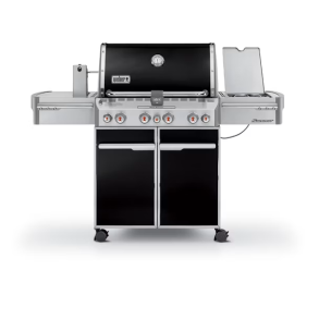 Lge hjre side Weber Summit E-470 Sort