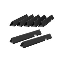 Flavorizer Bars (2 SORT. MED SKADER I EMALJERING) passer til Genesis II/LX 400 Serie - 2017 og frem