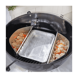 Weber Alubakke, stor 10 Stk
